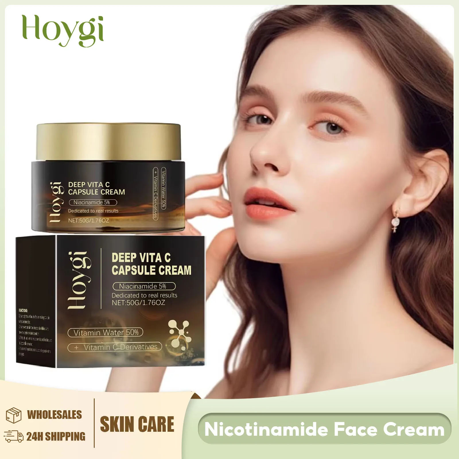 Skincare Niacinamide - ナイアシンアミド-ダークスポットライトニングクリーム,肝斑,細い線,若返り,毛穴の縮小,スキンケアの保湿