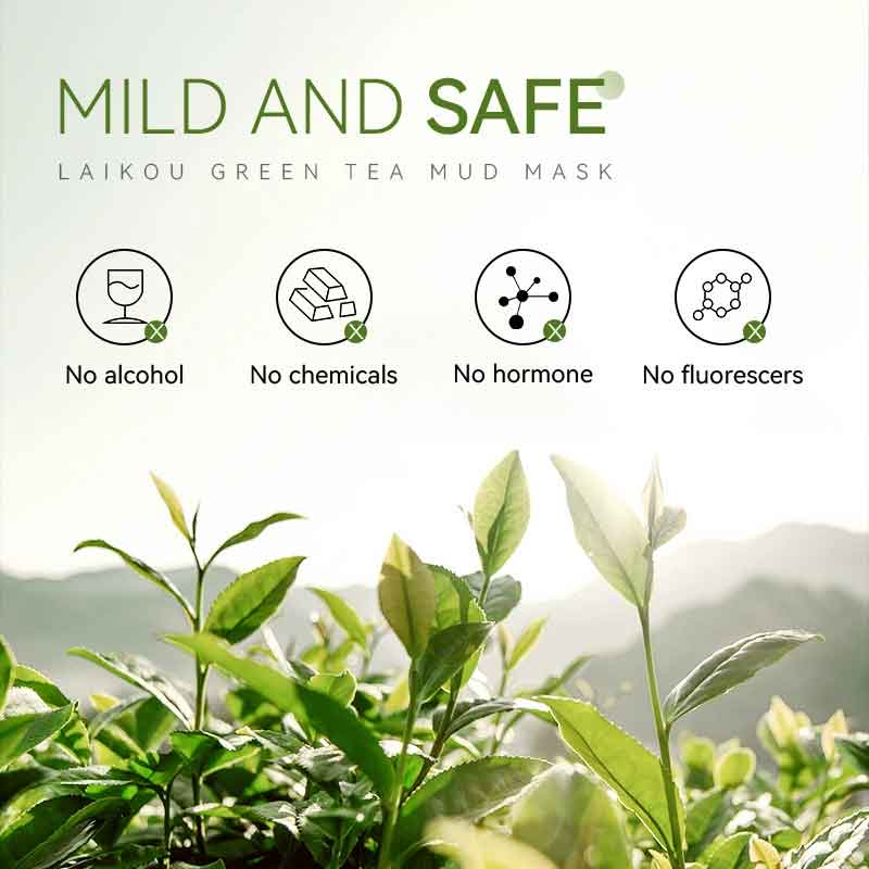緑茶泥マスククレンジング保湿オイルコントロールにきび除去クレ - Mud Mask Kaolin のレビューと価格