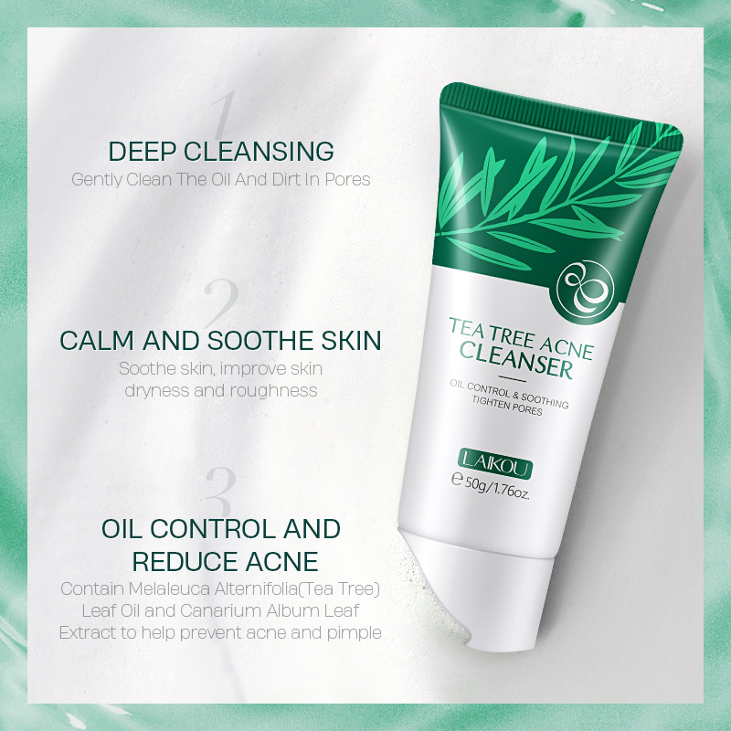 Lalkou-にきびとにきび治療,穏やかな洗浄,毛穴の縮小, - Tea Tree Spot Treatment のレビューと価格