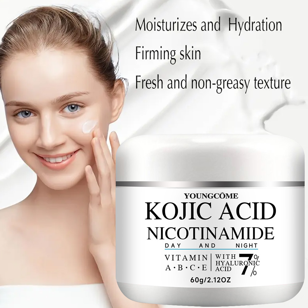 コウジ酸ニコチンアミドフェイスクリーム保湿剤、顔のアンチエイ - Ceramide Moisturizer のレビューと価格