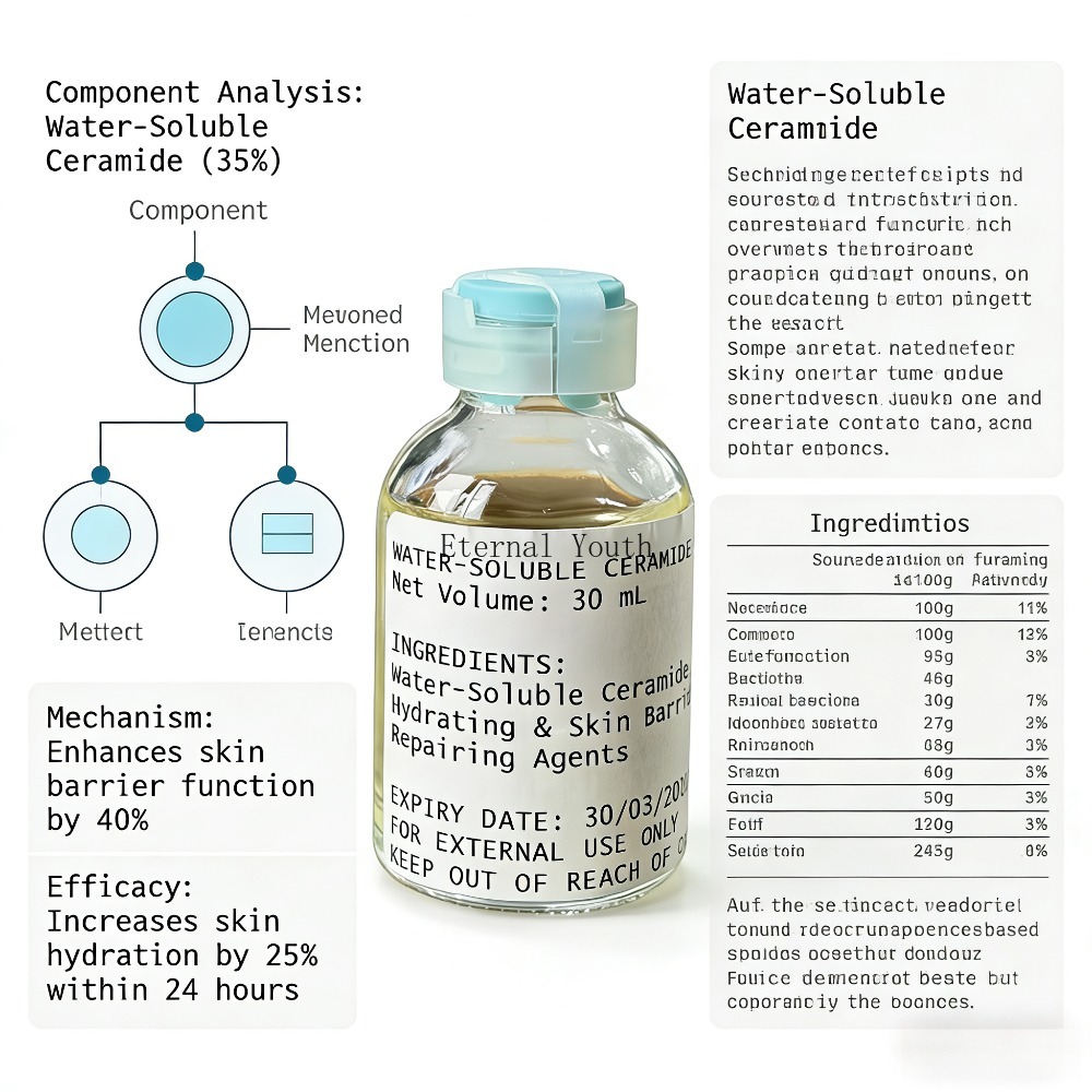 水溶性セラミド化粧品原料 |   スペイン産、アンチエイジン - Ceramide Moisturizer のレビューと価格