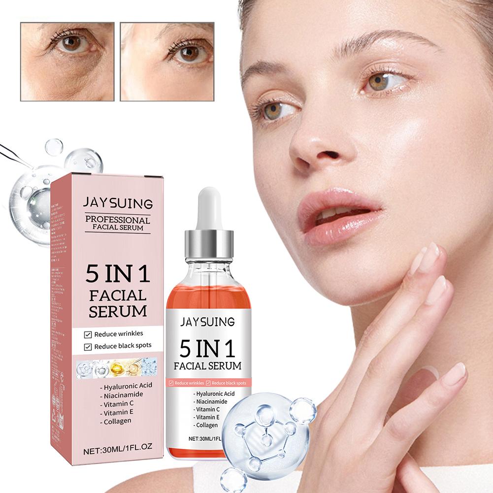5 in 1 ビタミンC＆ヒアルロン酸フェイスセラム、引き締 - Skincare Niacinamide のレビューと価格
