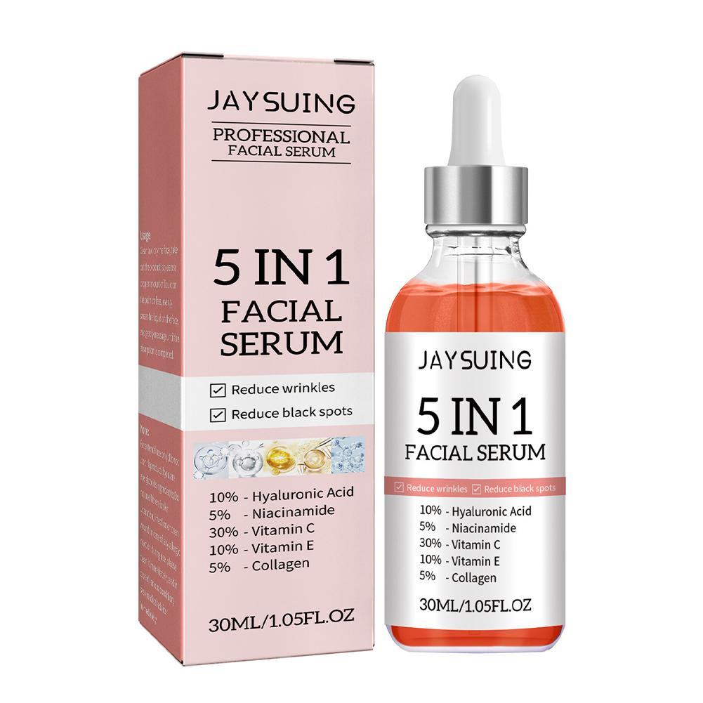 5 in 1 ビタミンC＆ヒアルロン酸フェイスセラム、引き締 - Skincare Niacinamide のレビューと価格