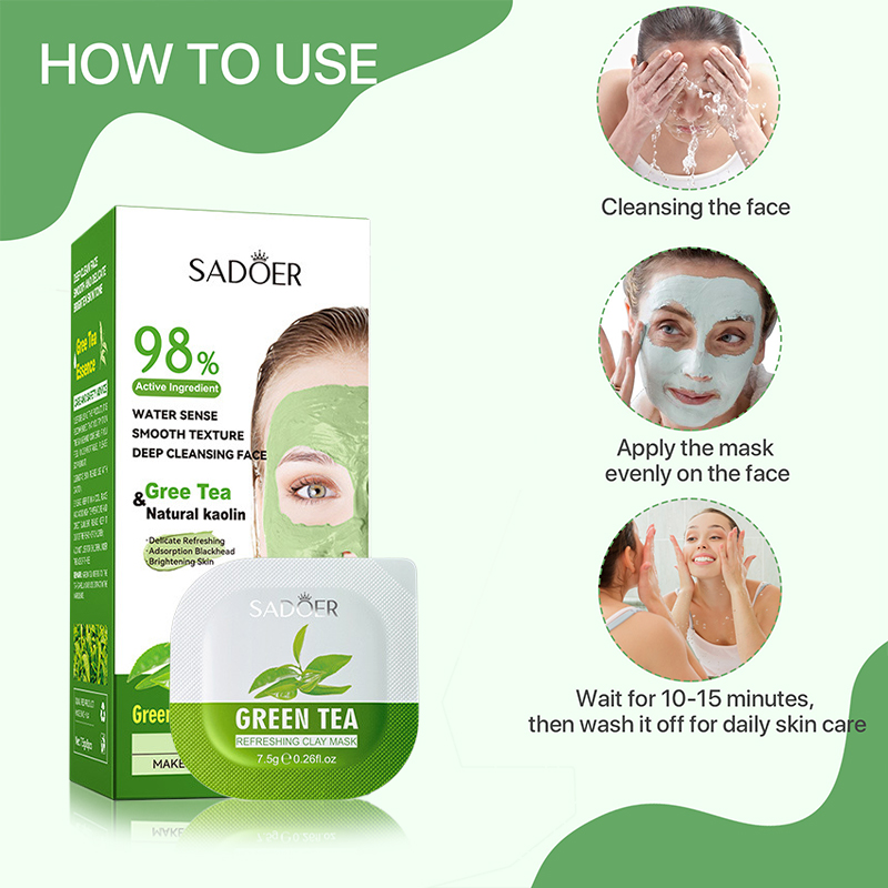 にきびや汚れを浄化するための保湿マスク,毛穴やにきびの汚れを - Mud Mask Kaolin のレビューと価格