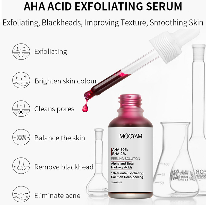 AHA 30%+BHA 2% スキンケアピーリングソリューシ - Aha Bha Exfoliant のレビューと価格