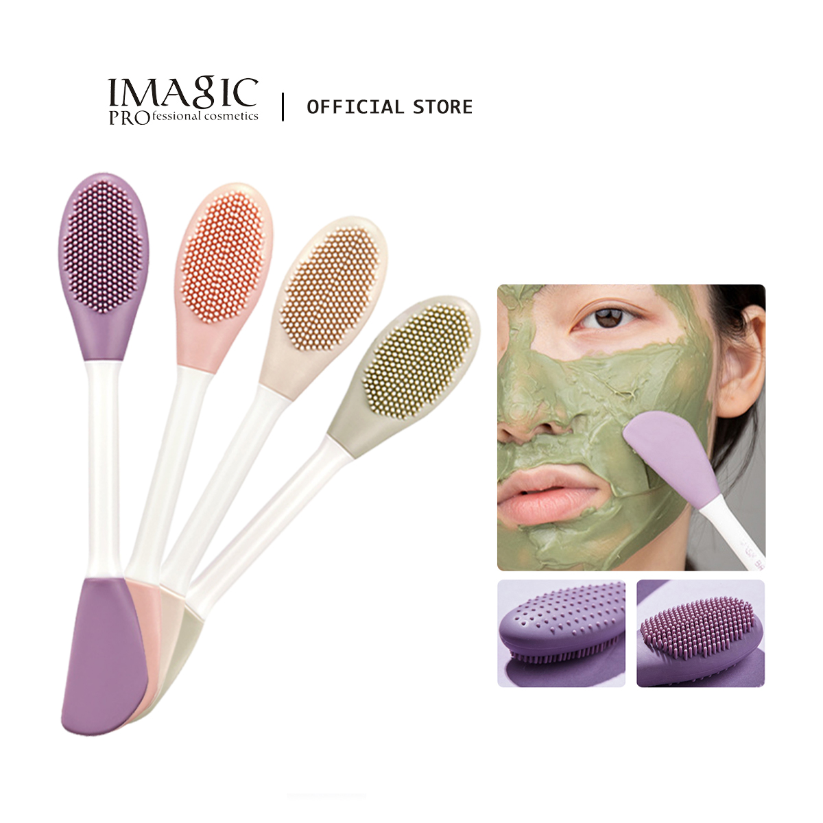 IMAGIC シリコーン洗顔 & マスクブラシ 2 In1  - Skincare Skintific のレビューと価格
