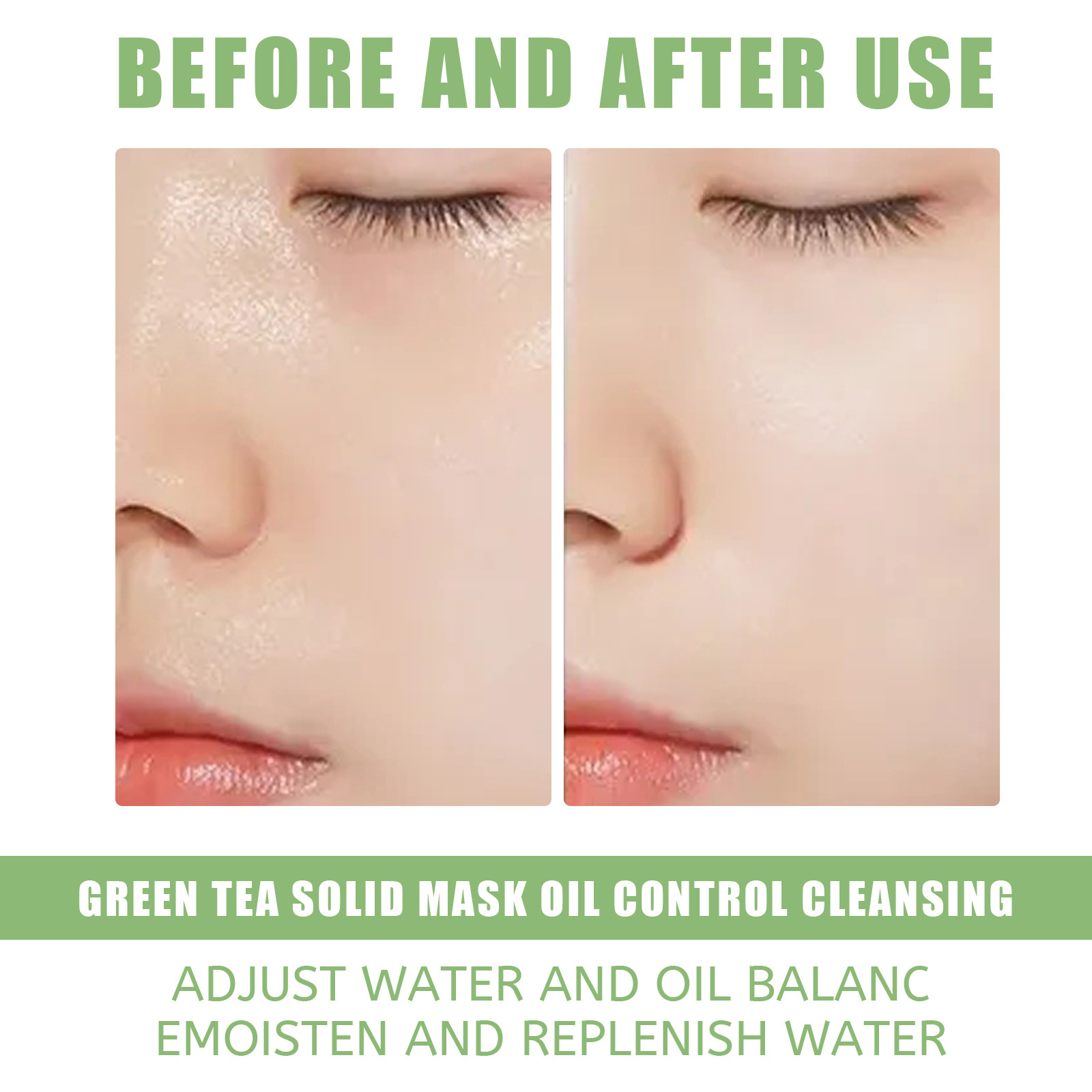 緑茶クレンジングソリッドフェイスマスククレンジング毛穴除去に - Mud Mask Kaolin のレビューと価格