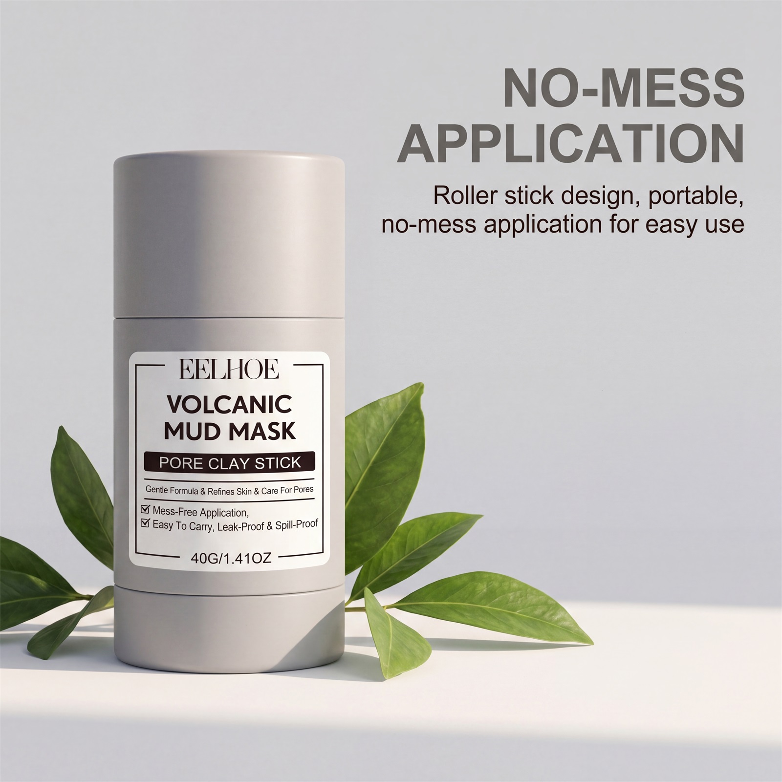 火山泥マスクスティック 毛穴の奥まで洗浄 黒ずみを軽減 肌を - Mud Mask Kaolin のレビューと価格